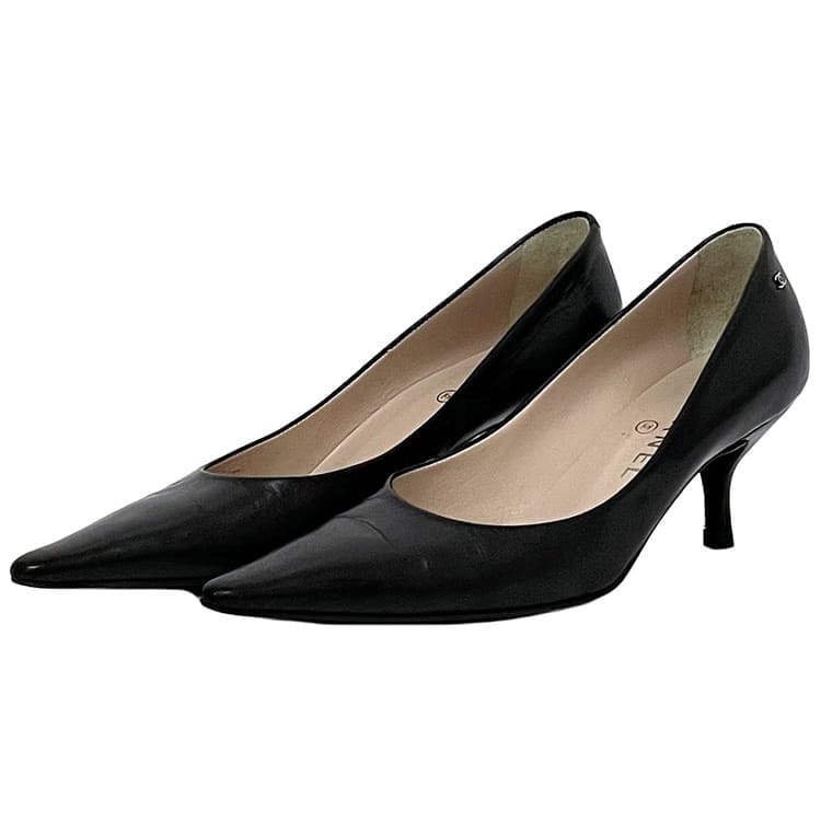 17日まで限定最終値下げ シャネル　ヒール　パンプス 17日まで限定最終値下げ シャネル ヒール パンプス