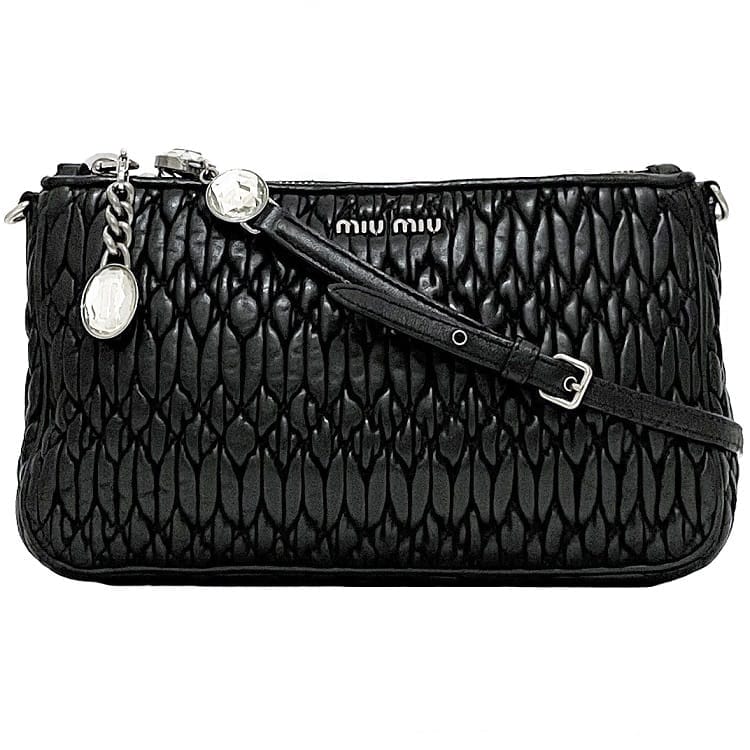楽天市場】【新品同様】ミュウミュウ 【MIUMIU】マテラッセ