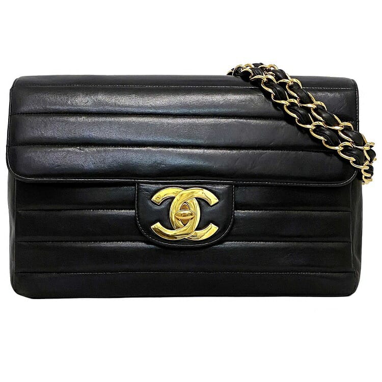 新品未使用！CHANEL マドモアゼル ラムスキン ノワール正規品保証Z171. 新品未使用！CHANEL マドモアゼル ラムスキン ノワール正規品