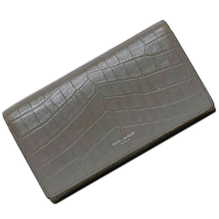 楽天市場】【新品】 サンローラン 長財布 フルジップウォレット