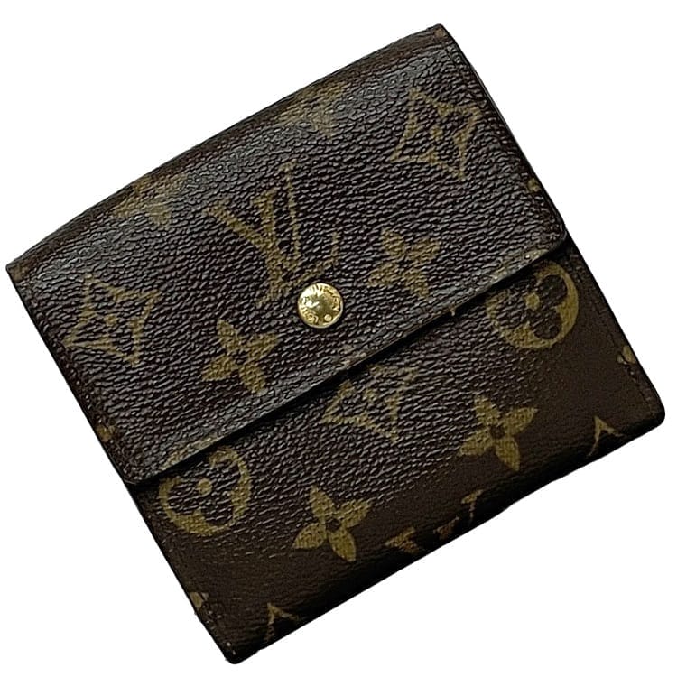 楽天市場】【中古】LOUIS VUITTON ルイヴィトン Wホック財布 三