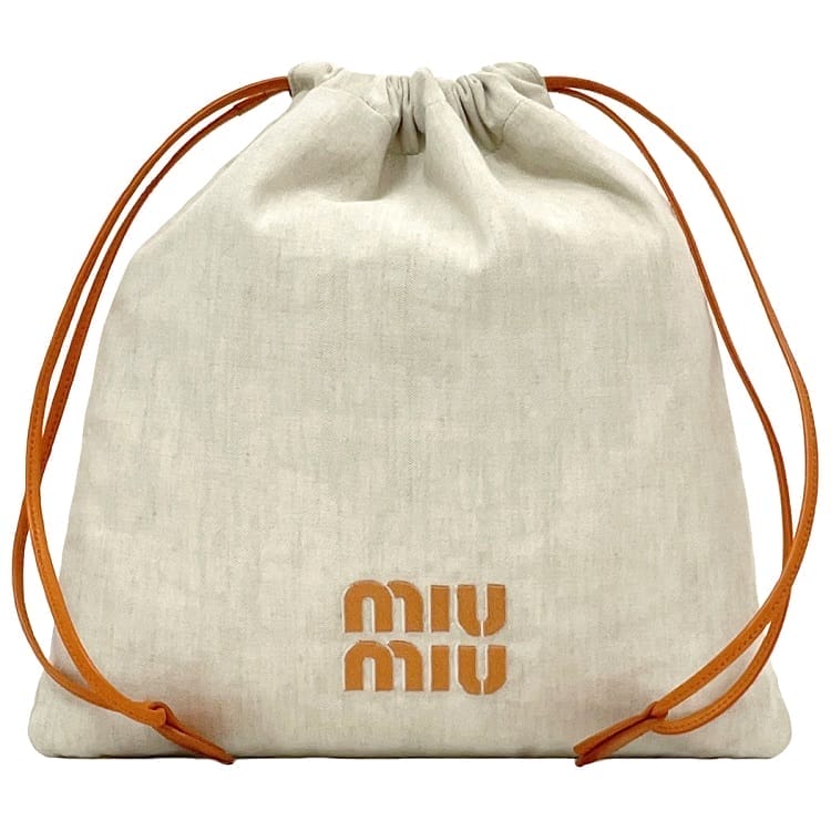 楽天市場】【ミュウミュウ】Miu Miu デニム ドローストリング