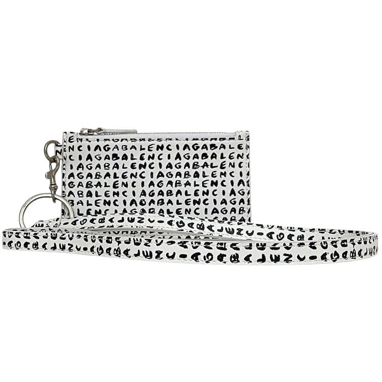 コラボ BALENCIAGA adidas ケース カード パス 黒 白② バレンシアガ BALENCIAGA BALENCIAGA バレンシアガ カードケース