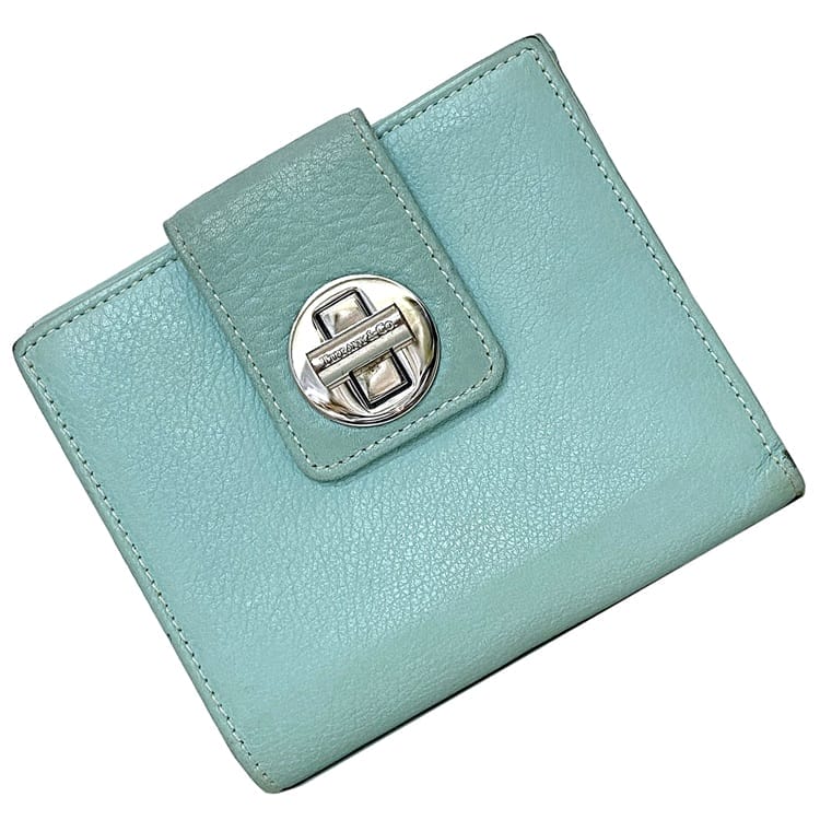 ティファニー コインケース 財布 ターンロック ブルー レザー purse 楽天市場】【財布】TIFFANY&Co. ティファニー コインケース 小銭