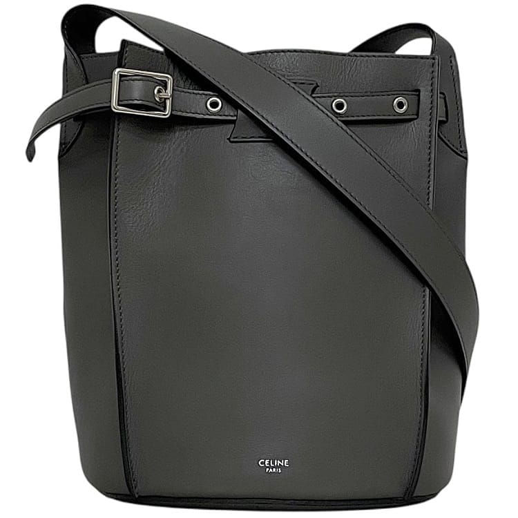 ★美品★CELINE　ビッグバッグ・スモール　ロングストラップ　グレージュ ☆美品☆CELINE ビッグバッグ・スモール ロングストラップ