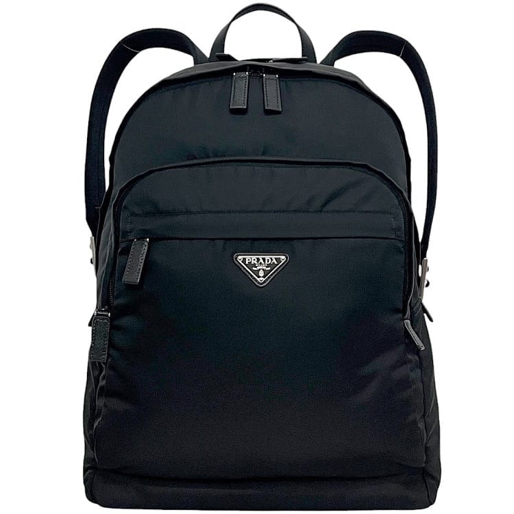 プラダ リュック ギャランティカード付 A4可 テスート サフィアーノ ブラック 楽天市場】PRADA 2VZ090-2DMG-F0002Re-Nylonプラダ バッグパック