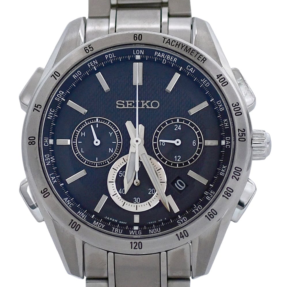 楽天市場】セイコー SEIKO ブライツ メンズ 腕時計 8B92-0AB0 SAGA191