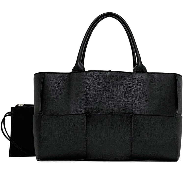 ボッテガヴェネタ トートバッグ ザ・アルコトート ミディアム 黒 ブラック 美品 f-24952-1.jpg