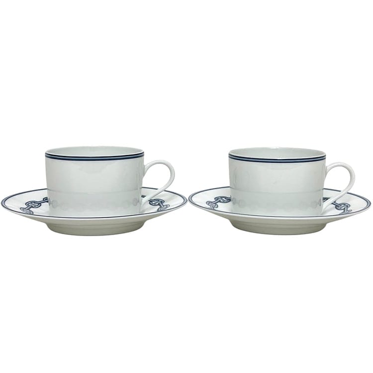 楽天市場】HERMES エルメス/シェーヌダンクル カップ&ソーサー ペア