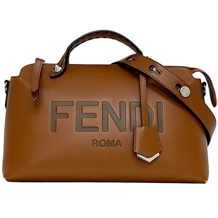 フェンディ ショルダーバッグ バイザウェイ ミディアム ブラウン 茶色 8BL146 美品 ２wayバッグ レザー 中古 146 AC9L 1285-209 FENDI