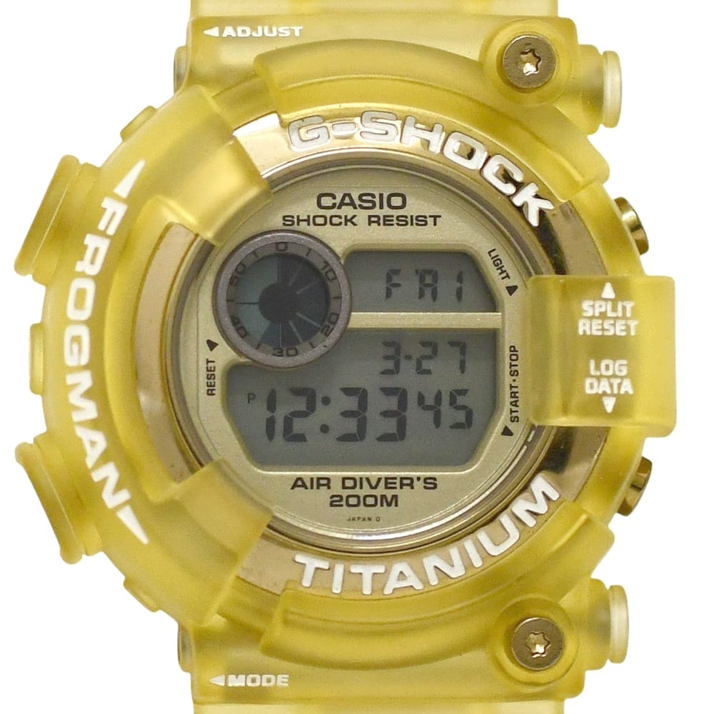 カシオ ウォッチ 潜水夫 黄味がかった G-SHOCK DW-8201幼児用便器 美品 時辰儀 メンズ 思われ人 SS 中古 石英 831*** CASIO