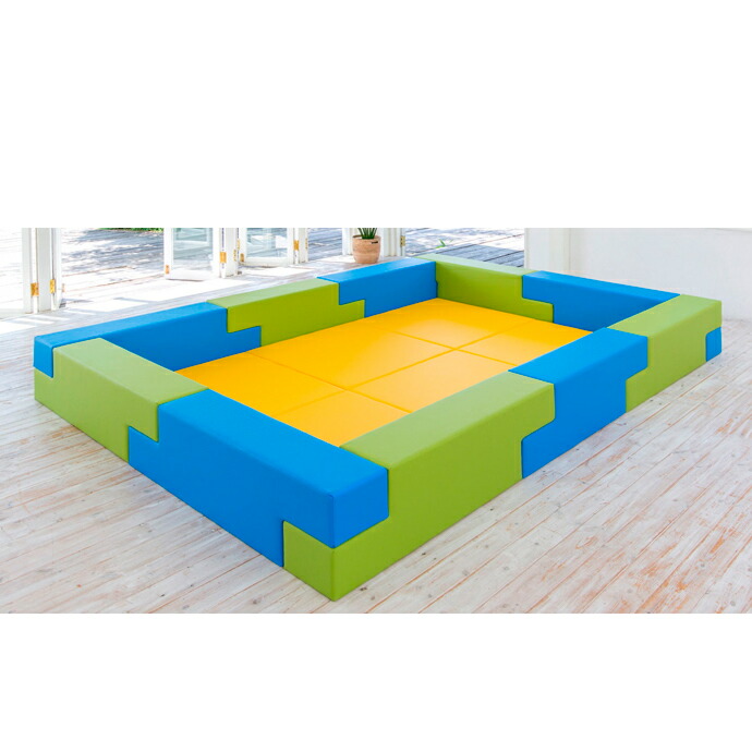 キッズコーナー　ブロック 長さ120cm 楽天市場】【キッズコーナーセット】 ブロック シリーズ 2畳