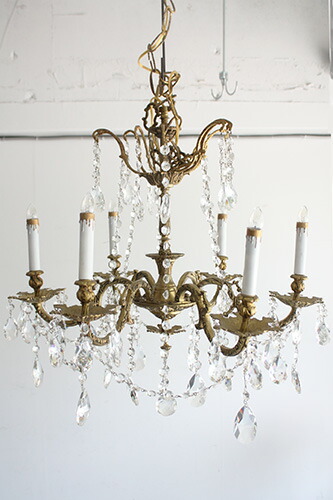 中古シャンデリア アンティーク 楽天市場】【中古】アンティーク シャンデリア | 天井照明 ペンダント