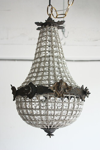 楽天市場】【中古】アンティーク シャンデリア | 天井照明 照明 ランプ