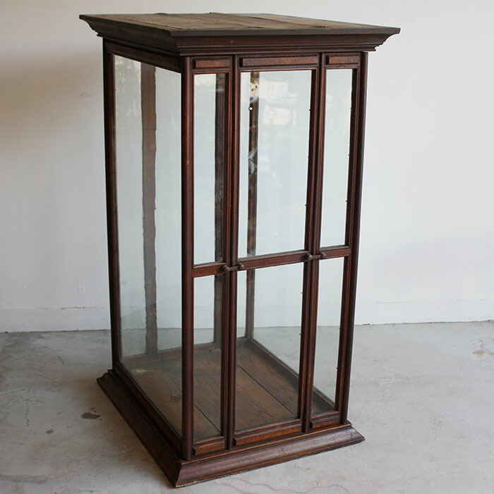 楽天市場】old show case from france 古いフランス製の木製棚型ショー