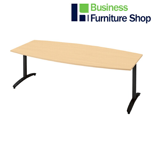 ロンナ 会議テーブル NN-2110TAB WM/BK(オフィス 事務所)｜Business Furniture Shop