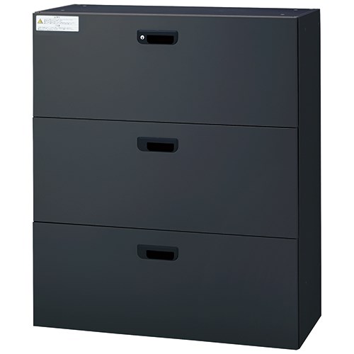 Jeラテラル3段保管庫 JE-105H-3 TBK D450【b_Je】｜Business Furniture Shop 44,484円