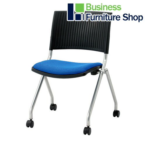 会議イス FJC-K5 ブルー 肘無し(オフィス 事務所)【recommend】|Business Furniture Shop