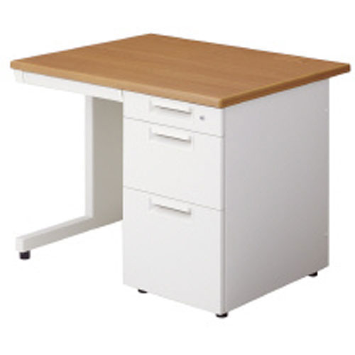 リード 片袖机 LE-107D-3 T2／W4｜Business Furniture Shop
