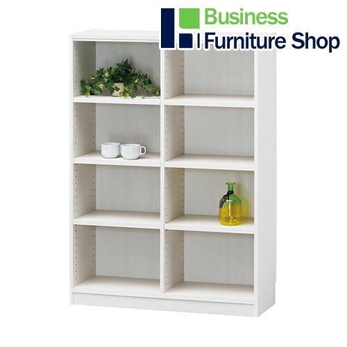 ★木製棚タナリオ TNL-1287 ホワイト(オフィス 事務所)｜Business Furniture Shop