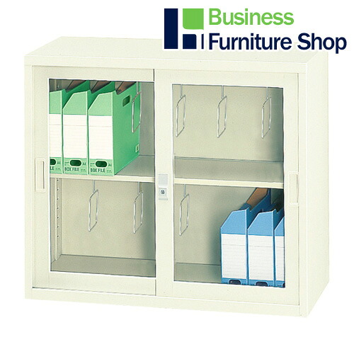 引違ガラス書庫 FJG40-G7(オフィス 事務所)|Business Furniture Shop