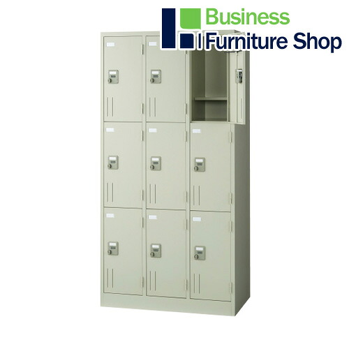 多人数ロッカー SV-G9K 9人用 ダイヤル錠(オフィス 事務所)｜Business Furniture Shop