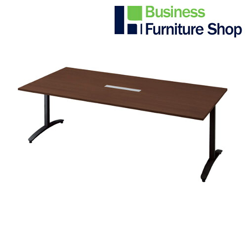 ロンナ 会議テーブル NN-2110TARH LM/BK(オフィス 事務所)|Business Furniture Shop