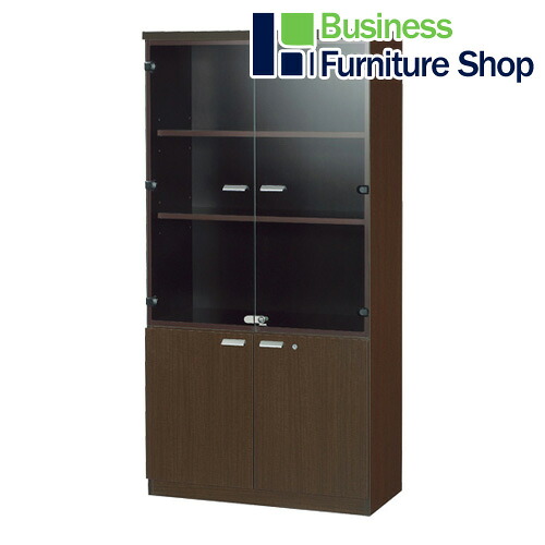 飾戸棚 EJ-90K MH(オフィス 事務所)｜Business Furniture Shop 86,757円