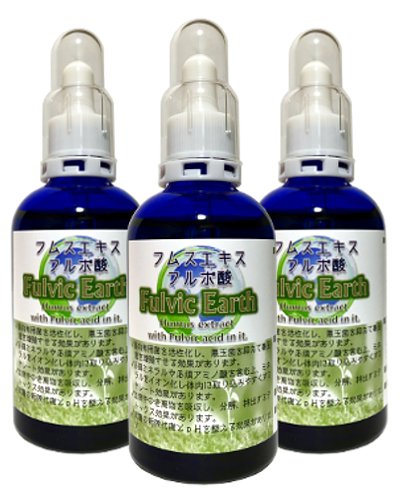ミネラル原液100ml 1本 フルボ酸原液 100ml(飲用 ミネラル フルボ酸 100％ 着色料 無