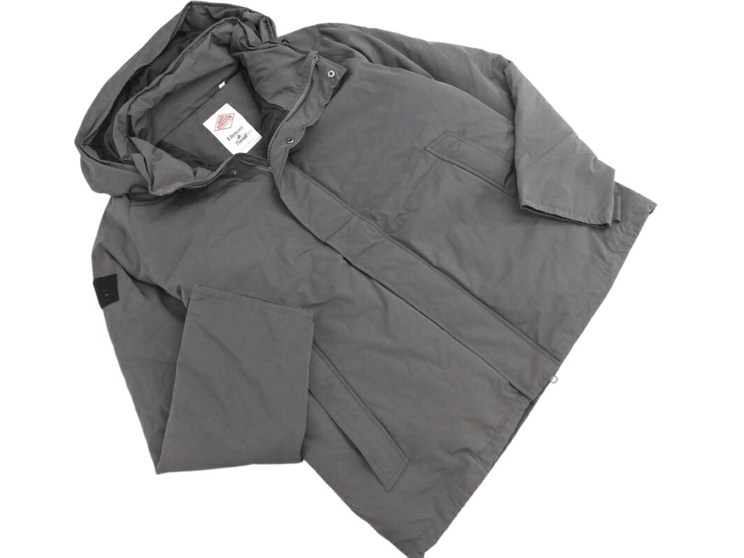 DANTON ダントン Vネックロングインナーダウンコート　ダークグレー 楽天市場】【19AW】DANTON ダントン Vネックロングインナーダウン
