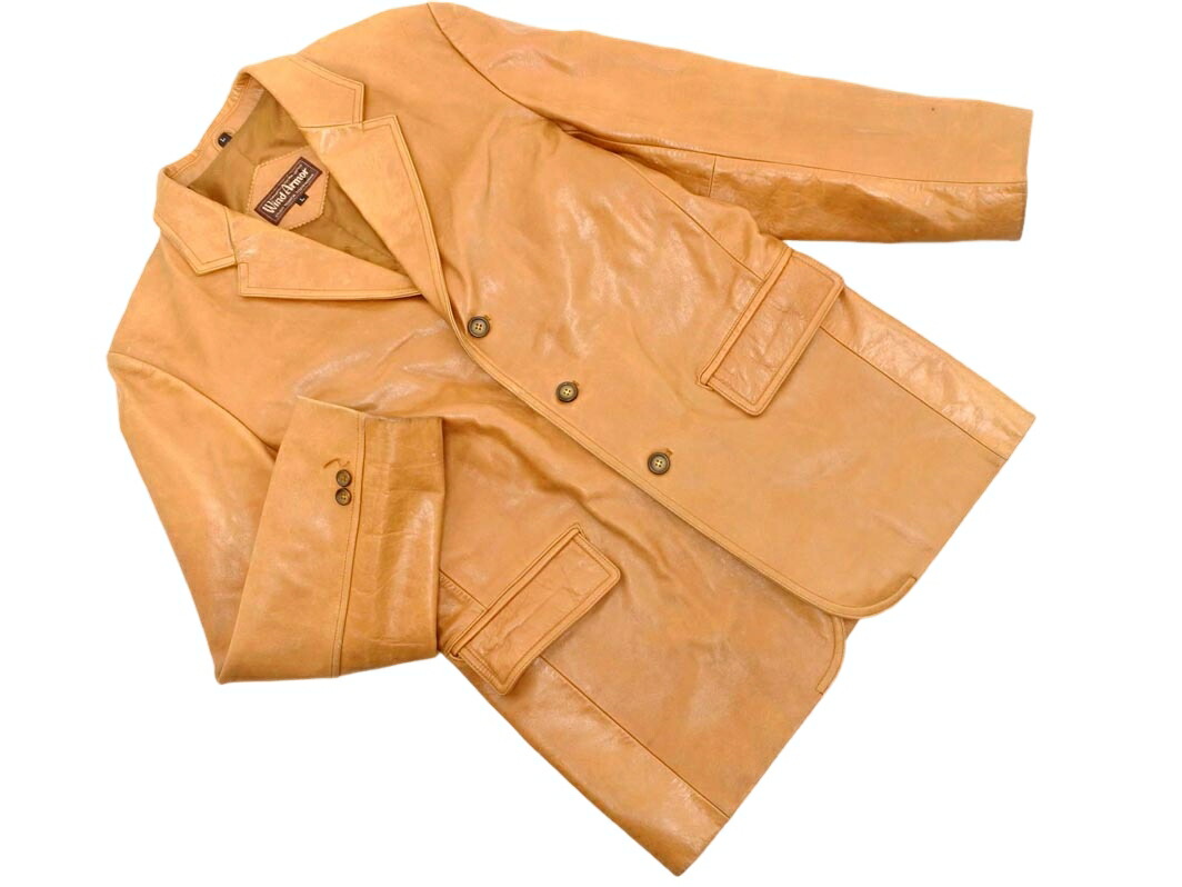 ウィンドアーマー　牛革ライダージャケット 楽天市場】Z□ウィンドアーマー/WIND ARMORセミロング レザー