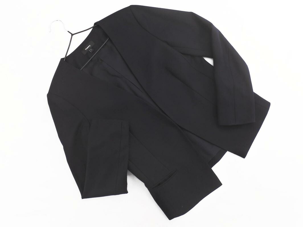 楽天市場】Theory セオリー ジャケット ノーカラー ウール 23秋冬