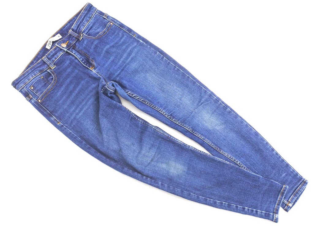 楽天市場】ZARA ザラ デニムパンツ レディース - 黒系 EUR