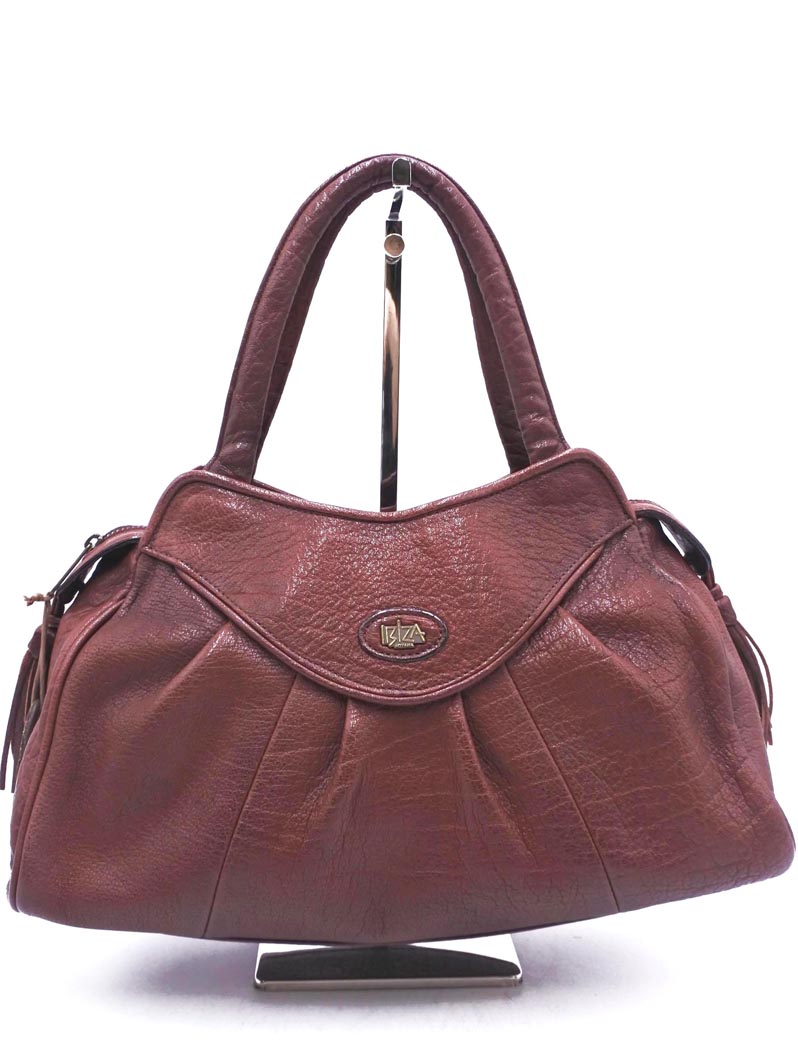 楽天市場】ワイズ Y's バッグ レザー ハンドバッグ 深青緑 スモール