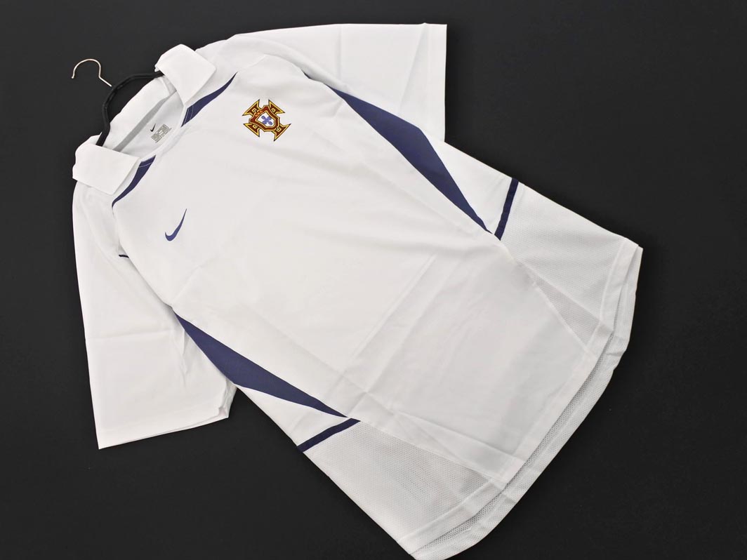 新品 NIKE ナイキ サッカー 2002 ポルトガル ユニフォーム sizeL/白 ■■◎ ☆ gcd0 メンズ【USED】【中古】【古着】【ブランド古着買取・販売ABJ】 15,612円
