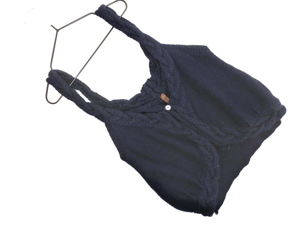 楽天市場】フミカウチダ FUMIKA UCHIDA ウールニットフリルベスト 36