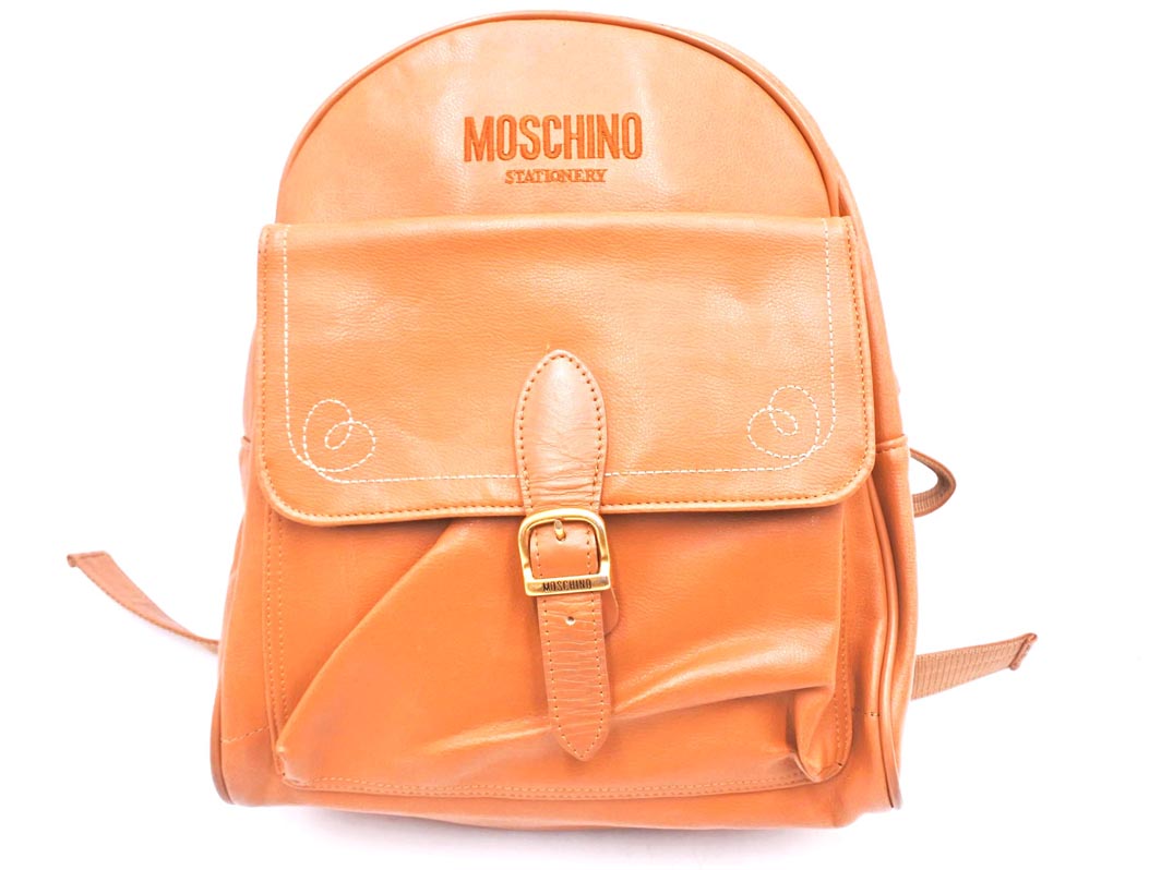MOSCHINO　20SS　バッドテディベア　ミニリュック　ホワイト　A7637 3889.jpg