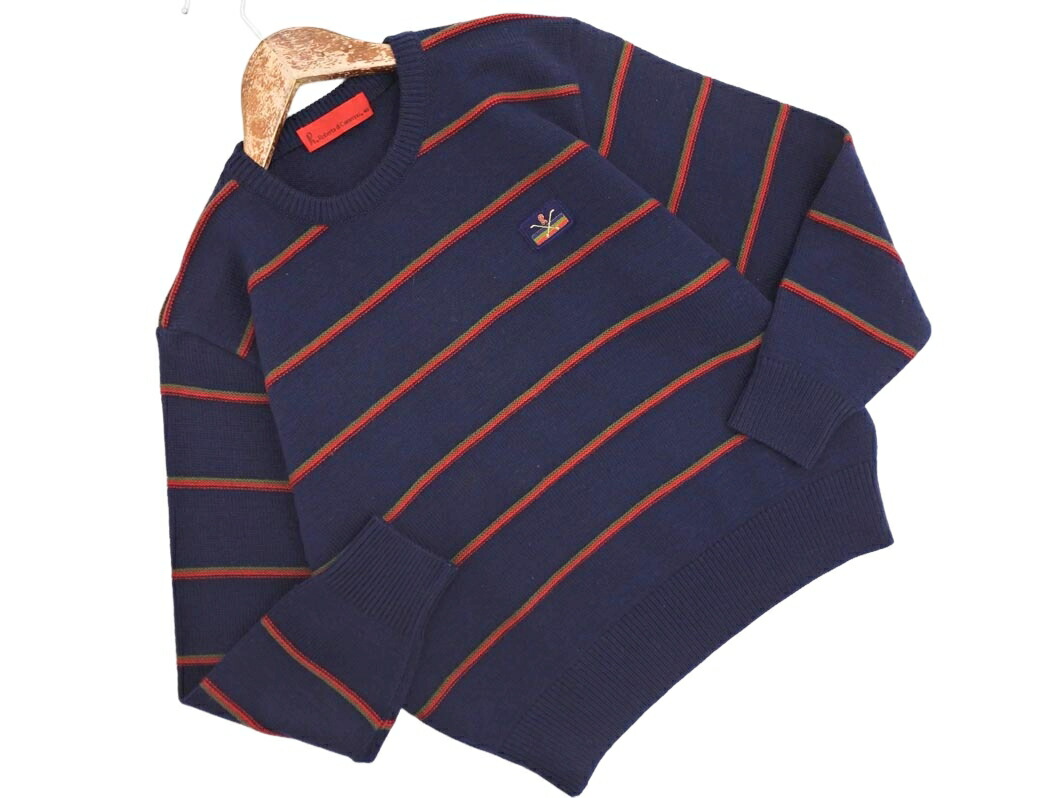 楽天市場】ELVIRA エルビラ ニット サイズ:L ダメージ加工 ボーダー