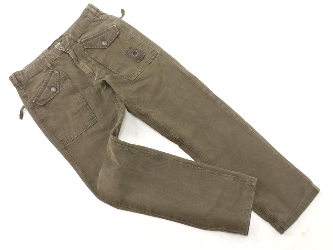 楽天市場】古着 未使用 WAIPER ワイパー ミリタリーパンツ S カーキ