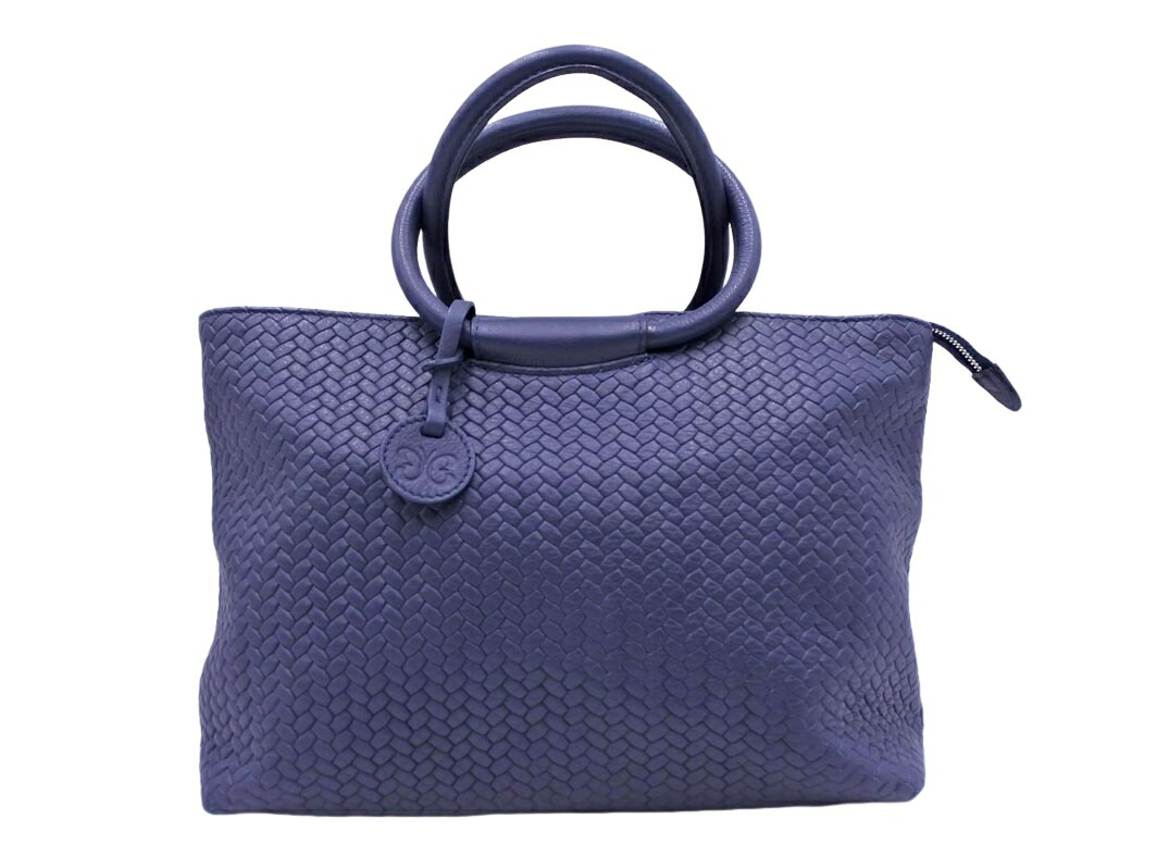 楽天市場】HANAE MORI ハナエ モリ ハンドバッグ ブラウン 茶 型押し