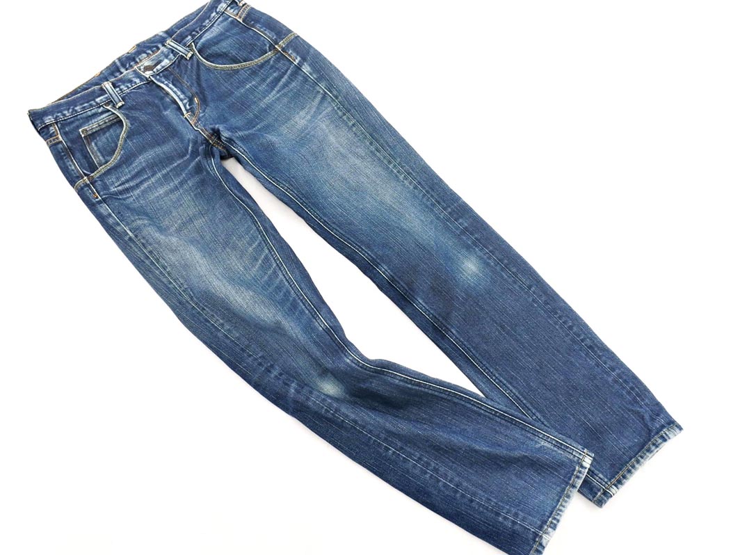 Lee フリスコジーンズ ヴィンテージ ビンテージ80's○DEADSTOCK Leeフリスコジーンズ黒表記W27 L32