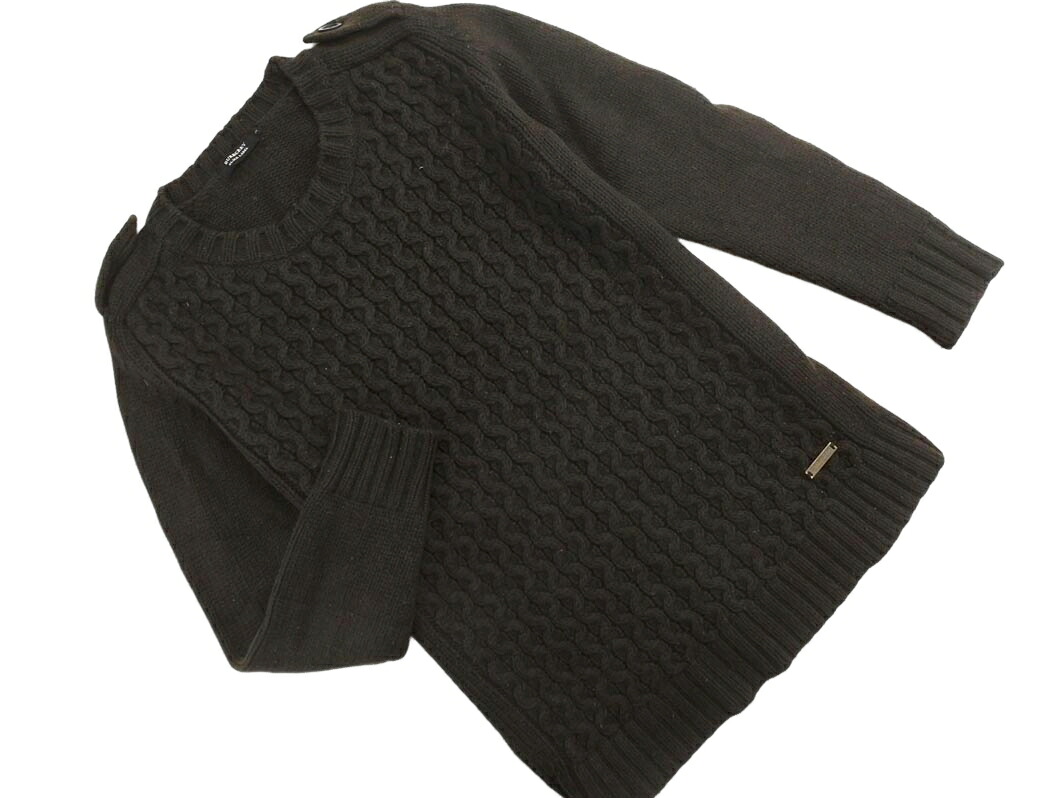Rbfl 【楽天市場】BURBERRY バーバリー BLACK LABEL ブラックレーベル ウール混 ケーブル編み ニット セーター size2 ...