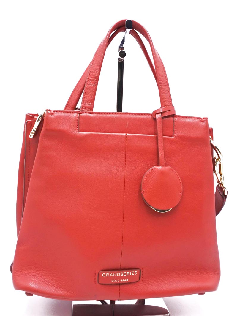 COLE HAAN レッド ショルダーバッグ　収納袋付き 楽天市場】【未使用品】【バッグ】COLE HAAN コール ハーン ショルダー