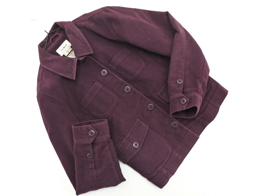 80s USA古着 デニムカバーオール エルエルビーン 裏地付き XXL 80s USA