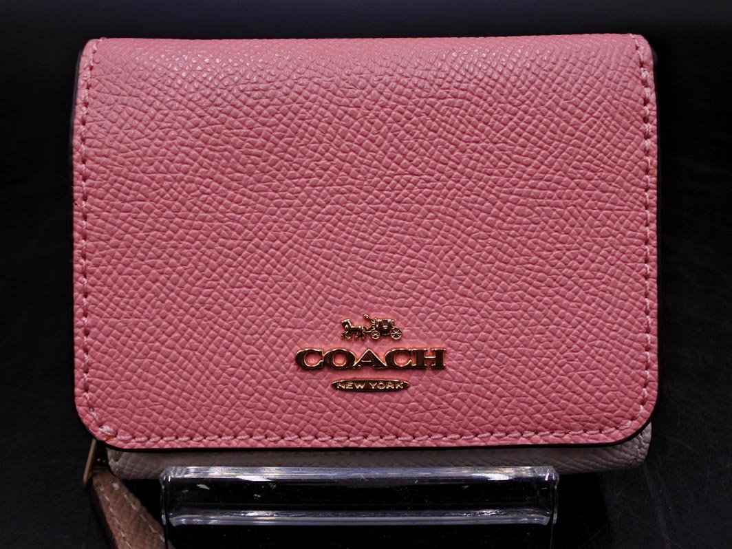 楽天市場】◇コーチ COACH◇ 財布/3つ折サイフ/スモール