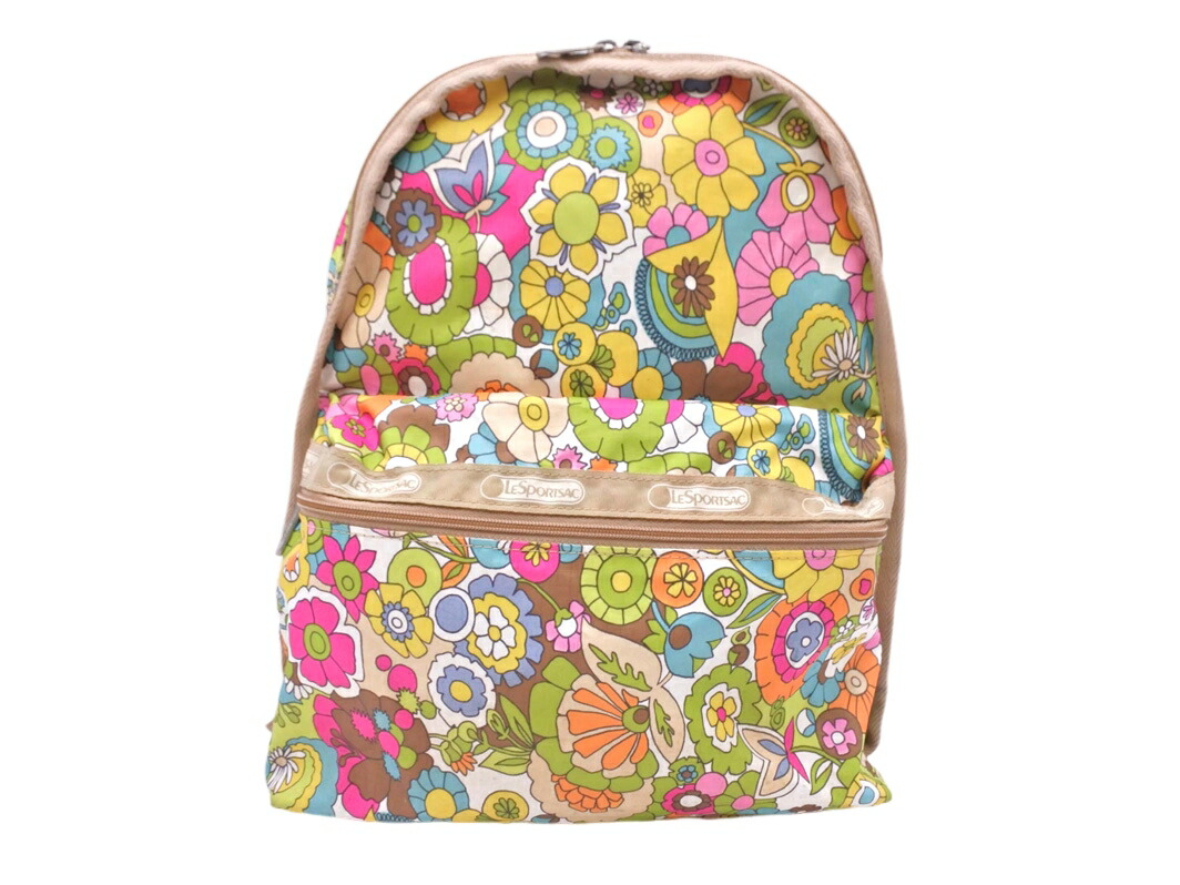※値下げしました※LeSportsac　レスポ　リュック　ガーデン柄 レスポートサック LeSportsac バックパック リュックサック