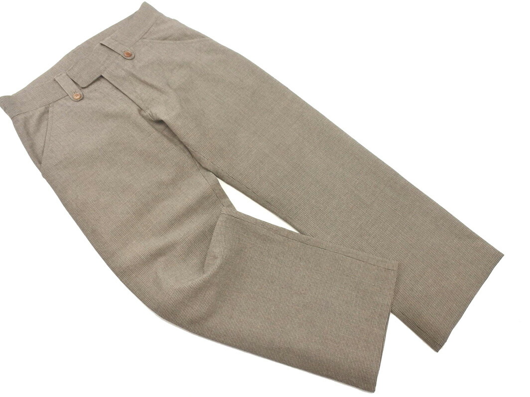 cheer札幌 麻のパンツ cheerチア札幌 リネンガーゼふんわりパンツ 麻色 M