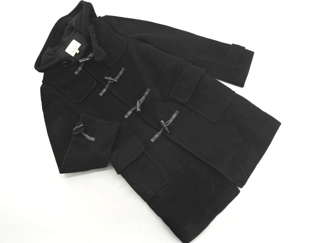 ビューティー&ユース ショート丈 ダッフルコート (M) ネイビー