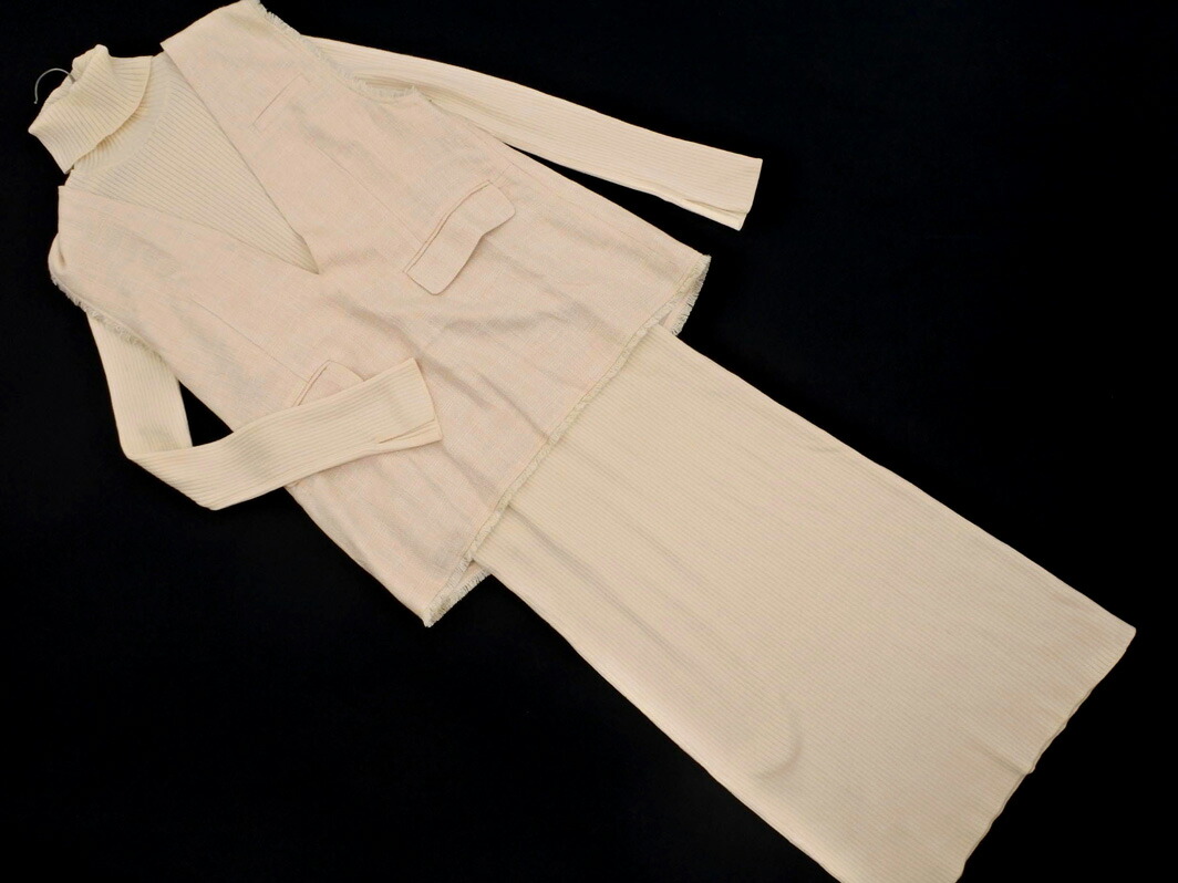 snidel スナイデル ニット コンビ ワンピース sizeONE/ベージュ ■◇◎ ☆ gcc6 レディース【USED】【中古】【古着】【ブランド古着買取・販売ABJ】