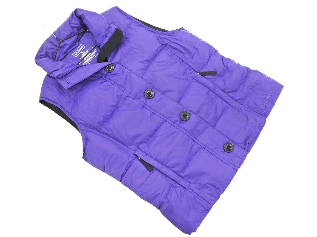 古着 80s エルエルビーン ダウンベスト ジャケット パープル 紫 ① 楽天市場】90s □ エルエルビーン ナイロン ダウン ベスト